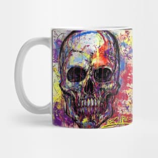 Splatter Skull Mug